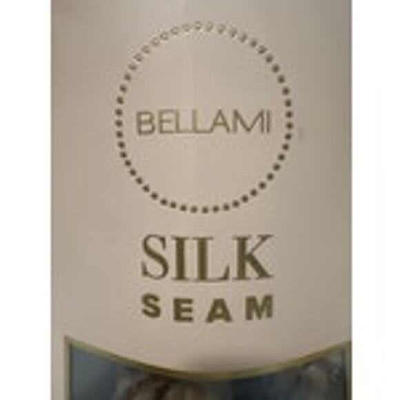 BELLAMI Silk Seam 20” 180g Pearl Blonde Highlight Clip In Hair Extension Beachy - Picture 4 of 14